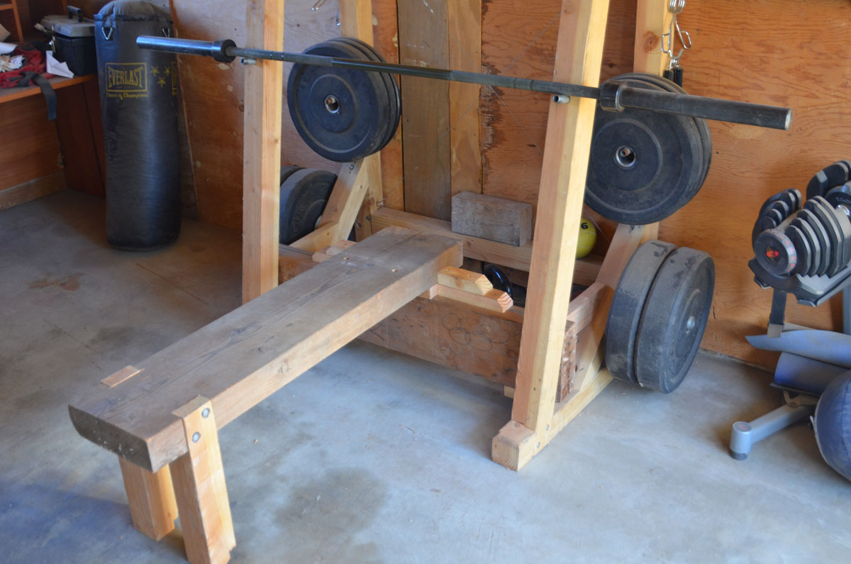 topic diy bench press squat rack bae