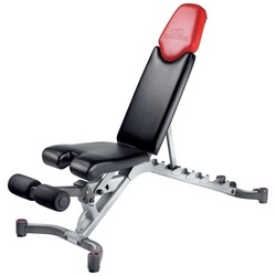 Image of the black and red Bowflex SelectTech 5.1 Adjustable Weight Bench