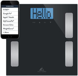 Product image of the Weight Gurus digital body fat scale