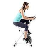 Image of the Marcy Foldable Exercise Bike with Adjustable Resistance for Cardio Workout and Strength Training NS-652