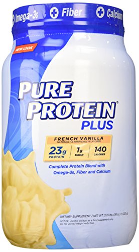 Image of the Pure Protein Plus French Vanilla Dietary Supplement, 2.25 Pound