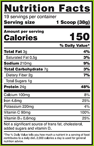 Image of the Optimum Nutrition Gold Standard 100% Organic Plant Based Vegan Protein Powder, Chocolate, 1.59 Pound