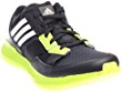 Image of the adidas Originals Men's ZG Bounce Cross-Trainer Shoe, Dark Grey/White/Semi Solar Slime, 10.5 M US