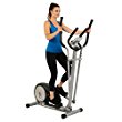 Image of the EFITMENT Magnetic Elliptical Machine Trainer w/LCD Monitor and Pulse Rate Grips - E006