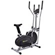 Image of the Goplus 2 IN 1 Elliptical Fan Bike Dual Cross Trainer Machine Exercise Workout Home Gym (With Central Handlebar)