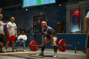 heavy rack pull weightlifting