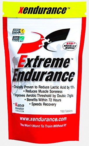 Image of the Xendurance Extreme Endurance | Reduces Lactic Acid & Muscle Soreness | 180 Tablets