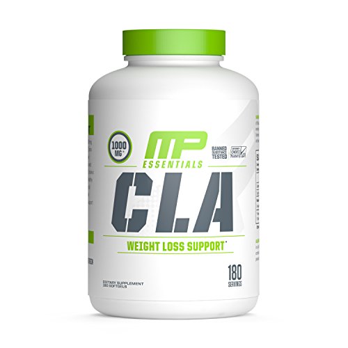 Image of the MP Essentials CLA 1000 High-Potency, Natural Weight-Loss Exercise Enhancement, Increase Lean Muscle Mass, Non-Stimulating, Gluten-Free, Non-GMO Conjugated Linoleic Acid, 180 Servings