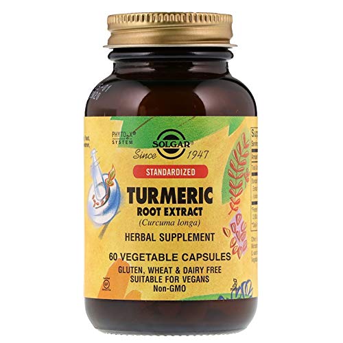 Image of the Solgar â€“ Standardized Turmeric Root Extract, 60 Vegetable Capsules